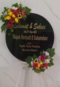 Papan Akrilik Ucapan Ulang Tahun Bengkayang